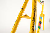 Chesini Innovation frame  in 59.5 cm (c-t) / 52 cm (c-c), with Columbus tubing