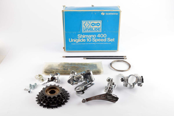 NEW Shimano 400 #DC-400 #EC-400 #LB-100 Gear Shifting Set from 1977 NOS/NIB