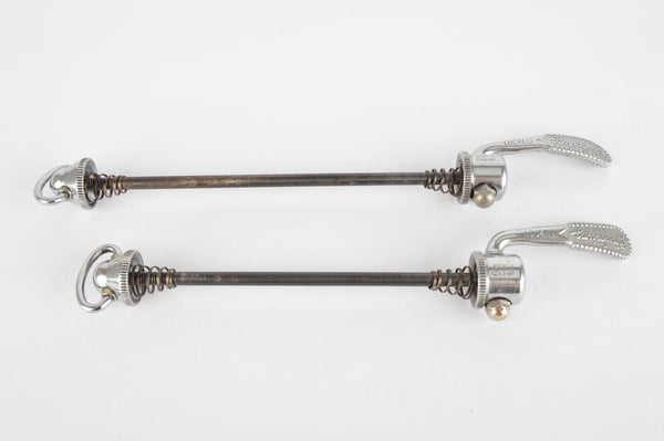 Campagnolo quick release set Record and Super Record, #1001/3 and #1006/8x6 front and rear Skewer from the 1970s - 80s