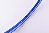 NOS Fir SC 200 blue anodized single Clincher Rim in 28"/622mm (700C) with 24 holes