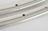 NOS Nisi silver Tubular Rimset (2 rims) 650C/571mm with 36 holes from the 1980s