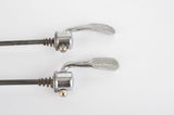 Campagnolo quick release set Record and Super Record, #1001/3 and #1006/8x6 front and rear Skewer from the 1970s - 80s