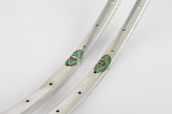 NOS Cerchio Elmo Tubular Rim Set (2 rims) in 520mm with 36 holes from the 1970s