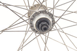 Wheelset with Wolber TX Profil clincher rims and Shimano 105 #1055 hubs from 1991