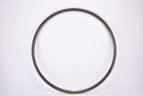 NOS Wolber TX Profil Hard Anodized Titane Chrome Microflashing Treatment single clincher Rim in 28"/622 with 28 holes from the 1980s / 1990s