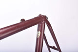 Purple Superia Apollo(??) vintage road bike frame in 60 cm (c-t) / 58.5 cm (c-c) with Ishiwata 022 Speed Gallant tubing from 1978 / 1979