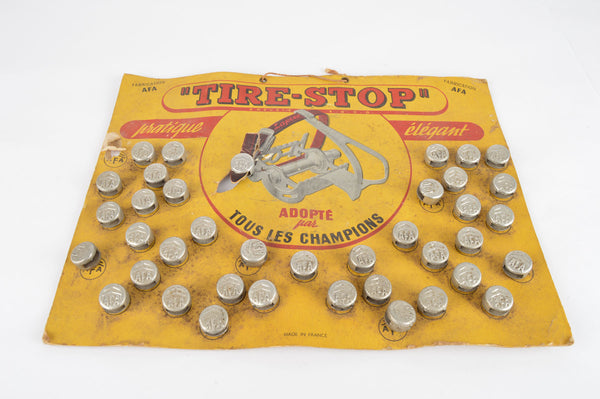 NOS AFA Pedal Strap Caps pair from the 1970s