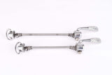 Campagnolo quick release set Record and Super Record, #1001/3 and #1006/8x6 front and rear Skewer from the 1970s - 80s