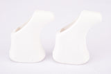 NEW Campagnolo Record / Super Record / Victory white brake lever rubber Hood with shield logo #2039 (#7201031) from the 1980s