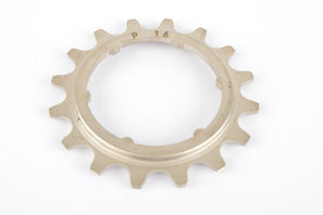 NOS Campagnolo Super Record / 50th anniversary #P-16 Steel 7-speed Freewheel Cog with 16 teeth from the 1980s