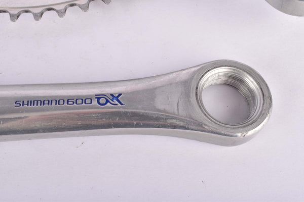 Manivelle Carrée Shimano 600 AX FC-6300 - 170 Mm, 52/39 Dents, 2 Vitesses - Occasion Fonctionnelle