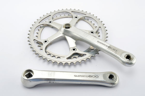 Shimano 600EX #FC-6207 crankset with 42/52 teeth and 170 length from 1986