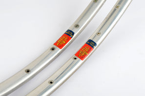 NEW Mavic Monthelery Route silver tubular Rims 700c/622mm with 32 holes from the 1980s NOS