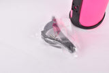 NOS neon pink Day Luen small "mini" water bottle and black water bottle cage