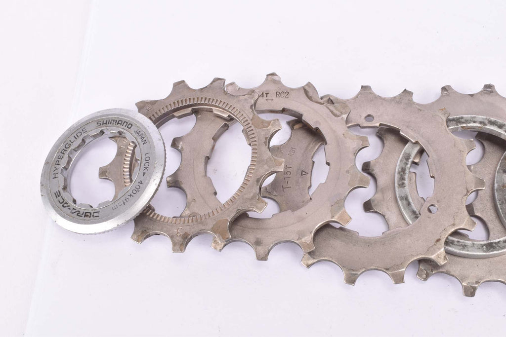 Cassette SHIMANO DURA ACE 8 Vitesses – Pignons 12-23 – État Très Correct Pour Vélo De Route