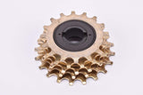 NOS Suntour Pro Compe #PC-5000 golden 5-speed Freewheel with 16-21 teeth and english thread from 1980
