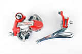 NEW Sachs 7000 red anodized shifting set from the 1980s NOS