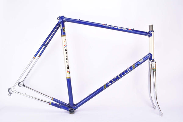 Gazelle Champion Mondial AA-Frame vintage road bike frame in 62 cm (c-t) / 60 cm (c-c) with Reynolds 531 tubing from 1979
