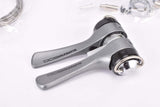 NOS/NIB Shimano 600 Ultegra #SL-6400 braze-on 6-speed / 7-speed gear lever shifter set from the 1980s - 1990s