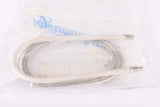NOS Campagnolo shifting cable and white housing set for front and rear derailleur from the 1980s/90s