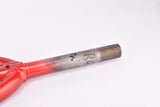 NOS 28" Red Trekking Steel Fork with Eyelets for Fenders, Rack and Low Rider