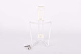 White Elite water bottle cage
