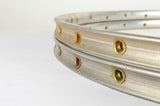 NEW Mavic Monthelery Route silver tubular Rims 700c/622mm with 32 holes from the 1980s NOS