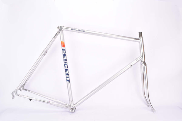 Peugeot A 500 Galaxie vintage aluminum road bike frame in 60 cm (c-t) / 58.5 cm (c-c) with Aviatube Dural tubing from 1987 / 1988