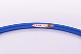 NOS FiR SC 350 blue anodized single Clincher Rim in 28"/622mm (700C) with 24 holes
