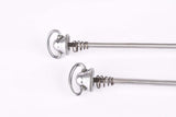 Campagnolo quick release set Record and Super Record, #1001/3 and #1006/8x6 front and rear Skewer from the 1970s - 80s
