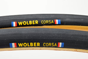 NEW Wolber Corsa Tubular Tires 700c x 22mm from the 1980s NOS