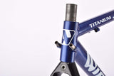 Winning Titanium frame in 51 cm (c-t) / 48 cm (c-c) with Titan tubing from the 1990s
