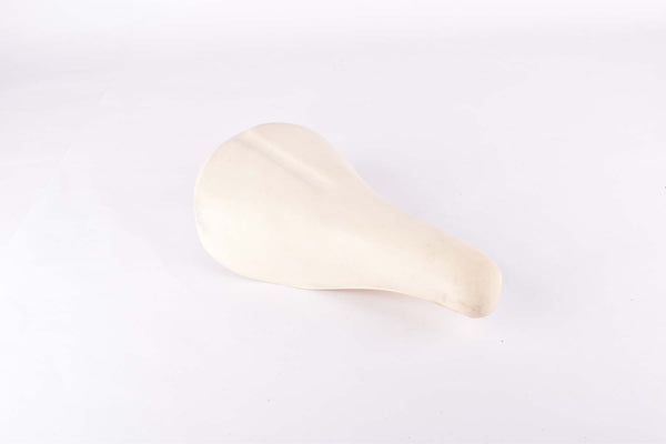 NOS White SMP Saddle from