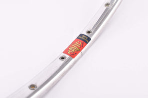 NOS Polished Mavic Monthlery Route single tubular rim in 28" with 36 holes from the 1970s - 1980s