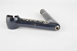 Cinelli 1A black anodized stem Rossin panto in size 115mm with 26.4mm bar clamp size