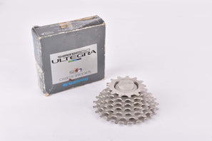 NOS/NIB Shimano 600 Ultegra #CS-6400 7-speed SIS Uniglide cassette with 13-23 teeth from 1988