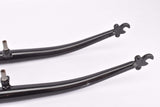 NOS 26" Black MTB Steel Fork with Eyelets for Fenders and Rack