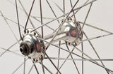 Wheelset with Super Champion Competition tubular rims and Campagnolo Gran Sport hubs from the 1970s