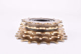 NOS Suntour Pro Compe #PC-5000 golden 5-speed Freewheel with 16-21 teeth and english thread from 1980