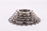 Shimano 600 AX " #CS-6300 " 6-speed Super Uniglide cassette with 13-24 teeth from the 1980s