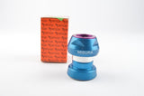 NEW Primax Misura blue anodized needle bearing Headset with french threading from 1980s NOS/NIB