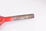 NOS 28" Red Trekking Steel Fork with Eyelets for Fenders, Rack and Low Rider