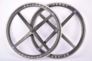 28" (700C / 622mm) Spinergy rev x 700 4 Spoke Aero Carbon Blade Wheelset