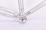 Peugeot A 500 Galaxie vintage aluminum road bike frame in 60 cm (c-t) / 58.5 cm (c-c) with Aviatube Dural tubing from 1987 / 1988
