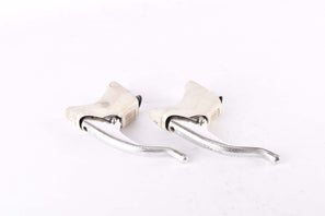 Campagnolo Record / Chorus #BL-02RE GC aero brake lever set with white hoods from the early 1990s