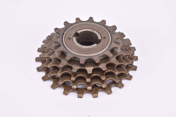 NOS Suntour (Maeda) 8.8.8. Perfect  5-speed Freewheel with 14-23 teeth and french thread from 1974