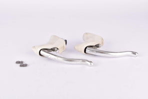 Campagnolo Chorus brake lever set with white hoods from the 1980s - 1990s