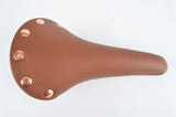 Selle San Marco Regal Leather Saddle Printed Leather/Brown (Honey)