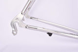 Peugeot A 500 Galaxie vintage aluminum road bike frame in 60 cm (c-t) / 58.5 cm (c-c) with Aviatube Dural tubing from 1987 / 1988