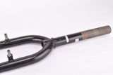 NOS 26" Black MTB Steel Fork with Eyelets for Fenders and Rack